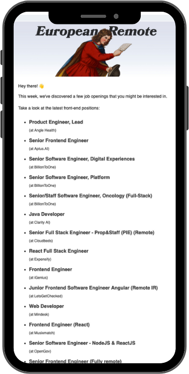 Sneak peak into Golang jobs issue.